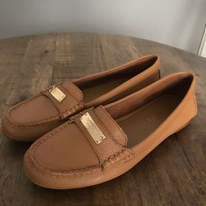 Coach Camel Loafers 7